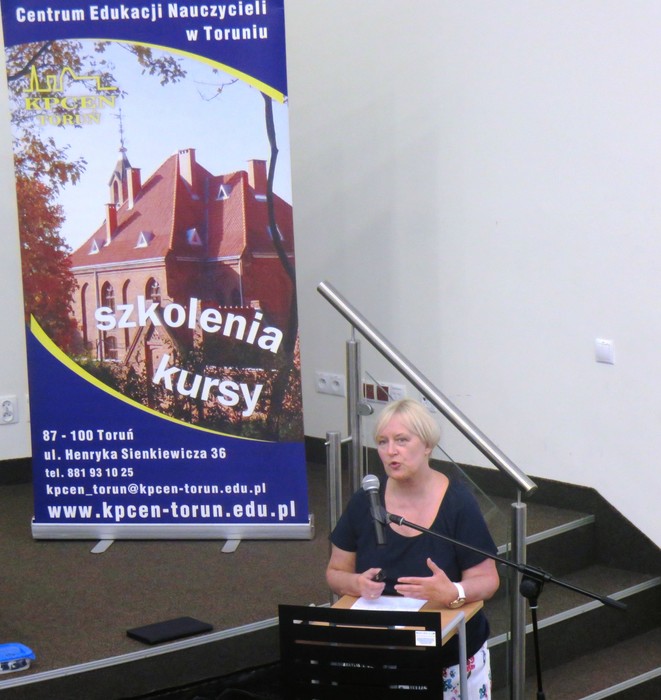 Małgorzata Trzeciak, dyrektor KPCEN w Toruniu, kierownik projektu