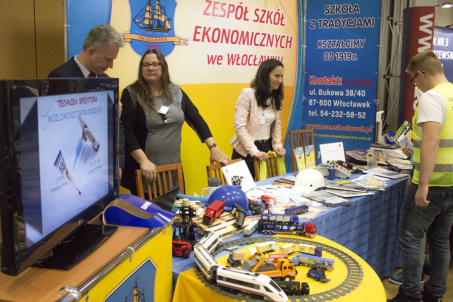 Stoisko Zespołu Szkół Ekonomicznych