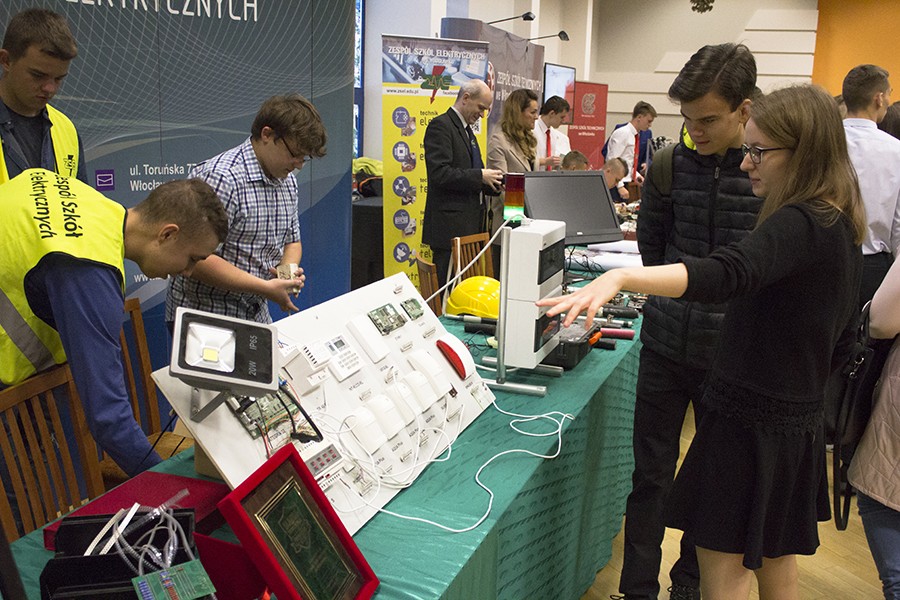 Stoisko Zespołu Szkół Elektrycznych