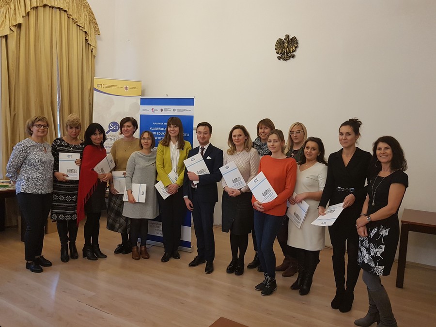 Nauczyciele - prezenterzy i organizatorzy Forum Praktyków 2018