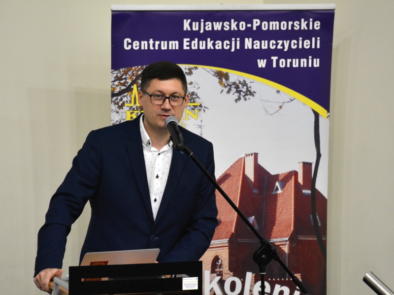 Sławomir Żebrowski, dyrektor KPCEN w Toruniu