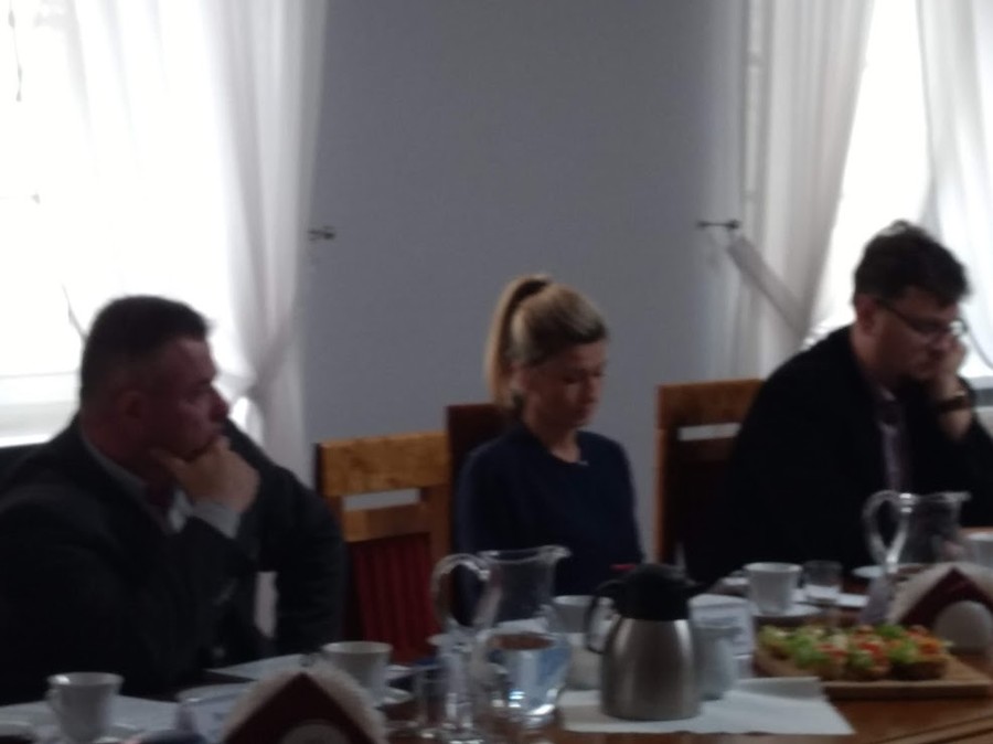 Uczestnicy posiedzenia Zespołu ds. polityki gospodarczej, rynku pracy i strategii rozwoju województwa w dniu 13.11.2018 r.