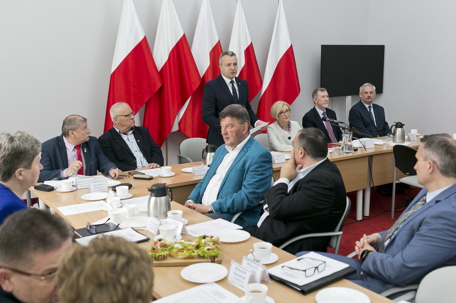 Uczestnicy posiedzenia plenarnego K-P WRDS, fot. Jacek Nowacki