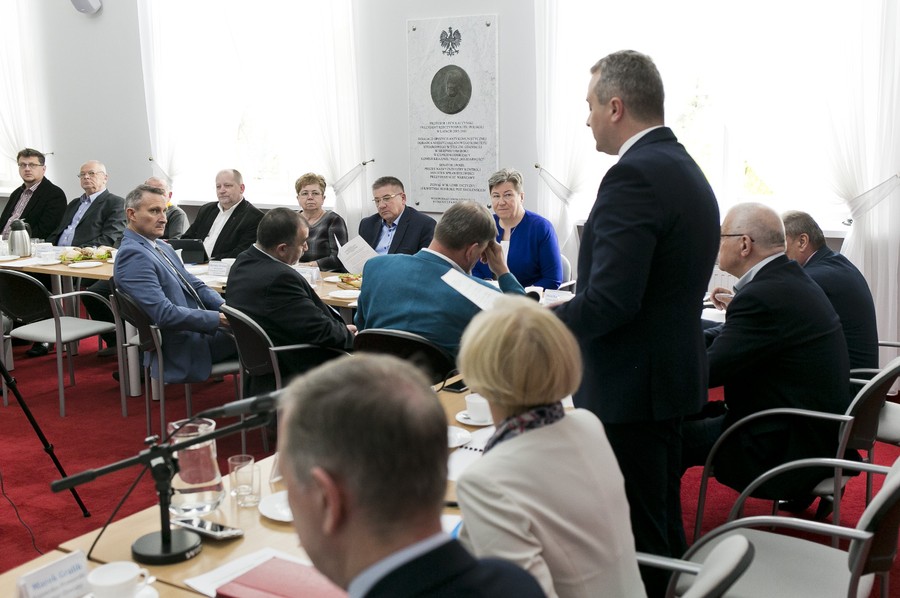 Uczestnicy posiedzenia plenarnego K-P WRDS, fot. Jacek Nowacki