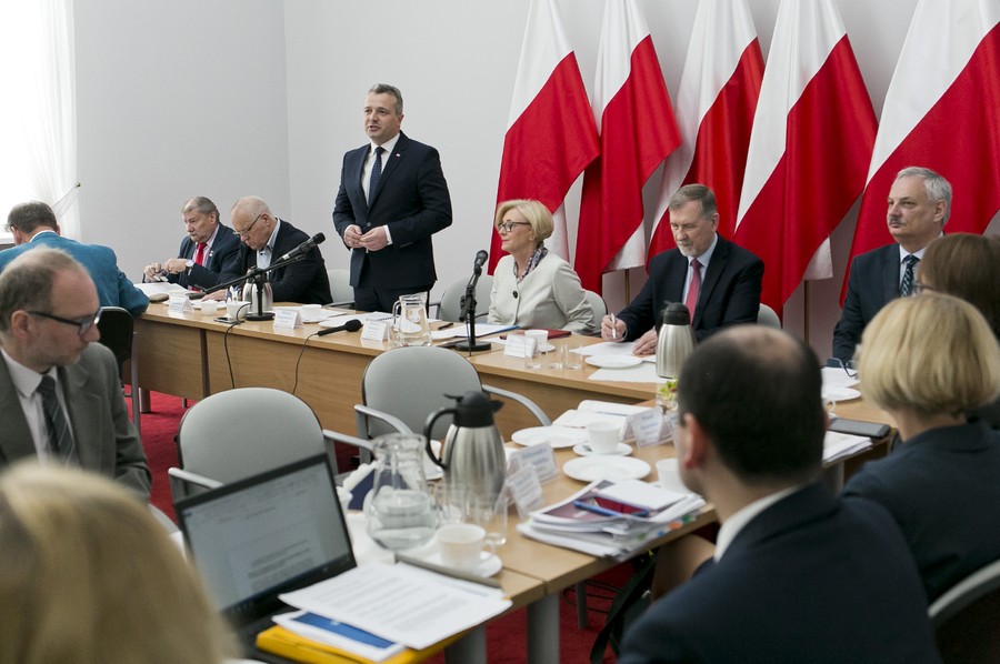 Uczestnicy posiedzenia plenarnego K-P WRDS, fot. Jacek Nowacki