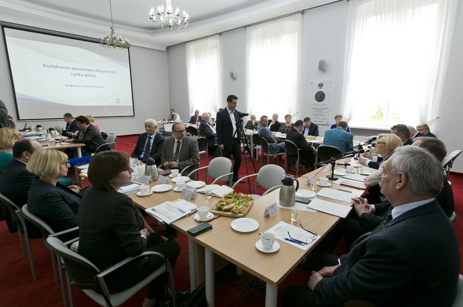 Uczestnicy posiedzenia plenarnego K-P WRDS, fot. Jacek Nowacki