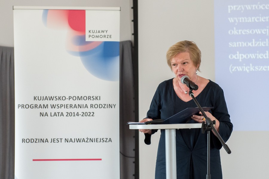 Uroczystość wręczenia nagród w konkursie „Mój ojciec – dobrze być razem”, fot. Łukasz Piecyk/Urząd Marszałkowski Województwa Kujawsko-Pomorskiego