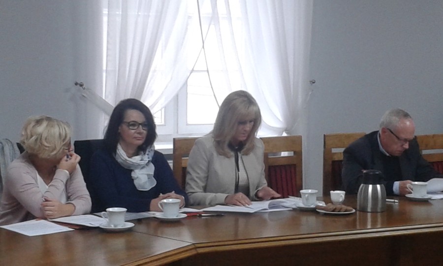 uczestnicy posiedzenia Prezydium K-P WRDS