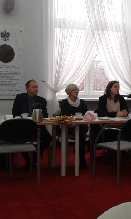 Uczestnicy posiedzenie Zespołu ds. osób niepełnosprawnych w ramach Kujawsko-Pomorskiej Wojewódzkiej Rady Dialogu Społecznego, fot. Paweł Bednarski