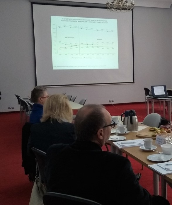 Uczestnicy posiedzenie Zespołu ds. osób niepełnosprawnych w ramach Kujawsko-Pomorskiej Wojewódzkiej Rady Dialogu Społecznego, fot. Paweł Bednarski