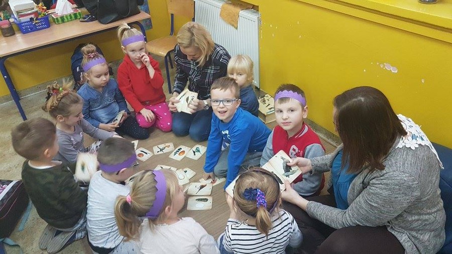 Uczniowie ze Szkoły Podstawowej w Terespolu Pomorskim