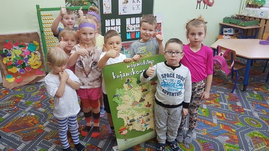 Uczniowie ze Szkoły Podstawowej w Terespolu Pomorskim