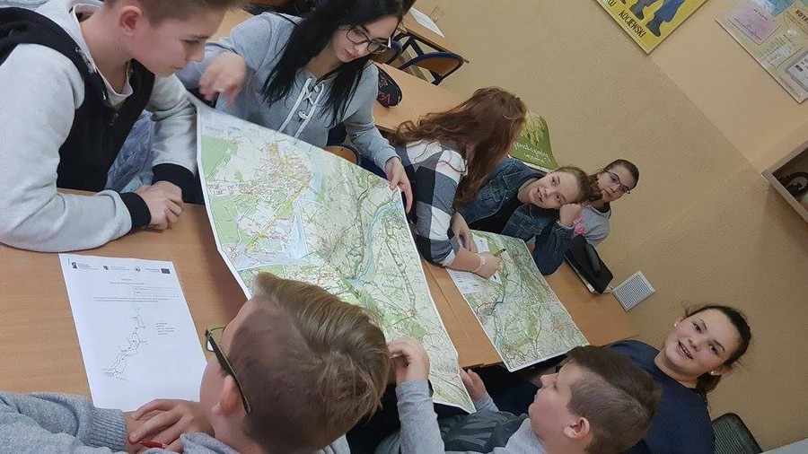 Uczniowie ze Szkoły Podstawowej w Terespolu Pomorskim