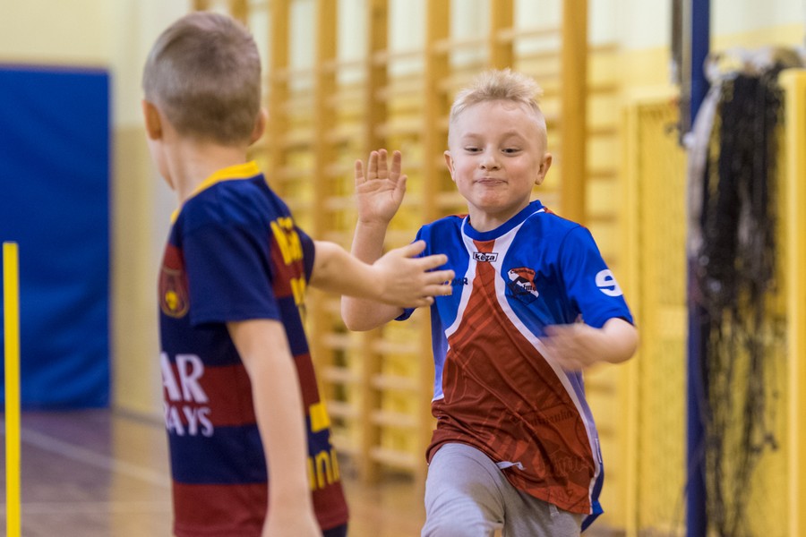 Spotkanie z młodymi sportowcami z klubu Chełminianka Chełmno, fot. Łukasz Piecyk