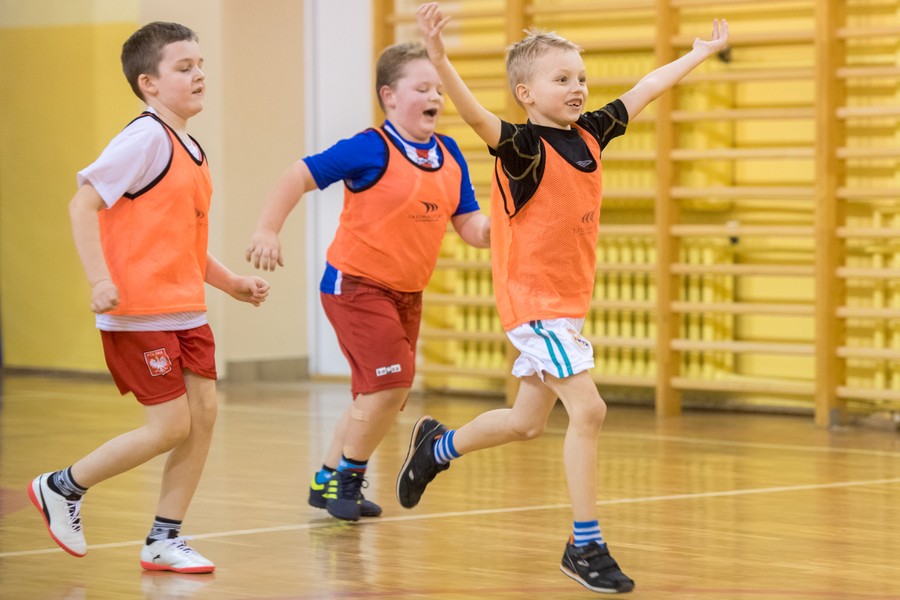 Spotkanie z młodymi sportowcami z klubu Chełminianka Chełmno, fot. Łukasz Piecyk