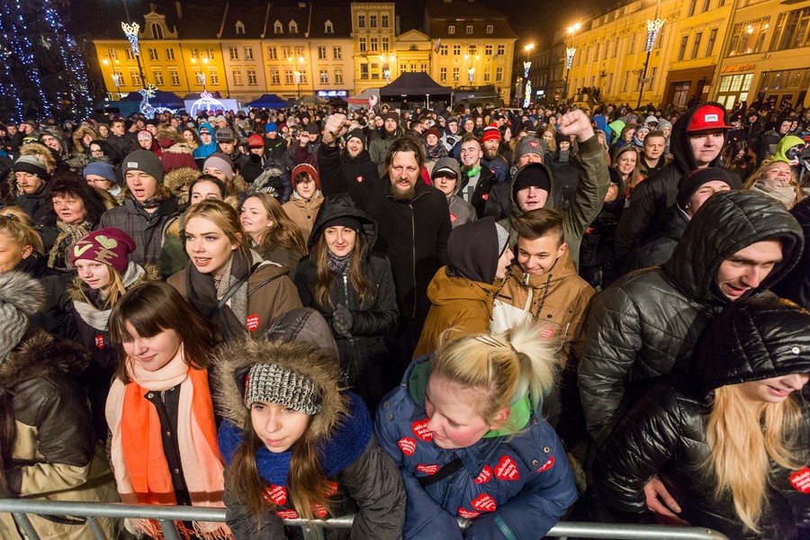 Finał Wielkiej Orkiestry Świątecznej Pomocy w Bydgoszczy, fot. Filip Kowalkowski