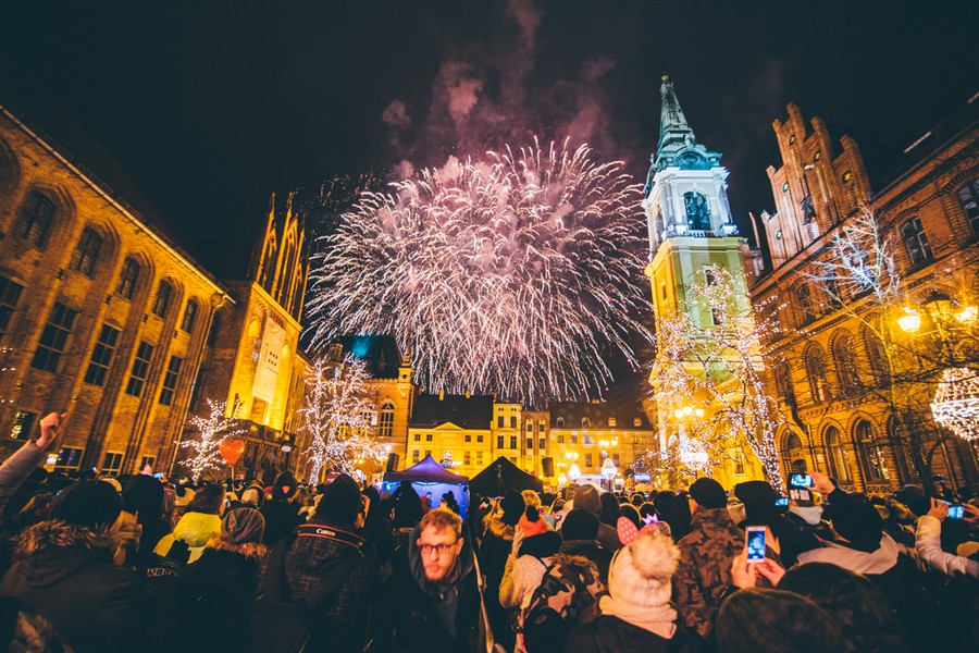 Finał Wielkiej Orkiestry Świątecznej Pomocy w Toruniu, fot. Łukasz Piecyk