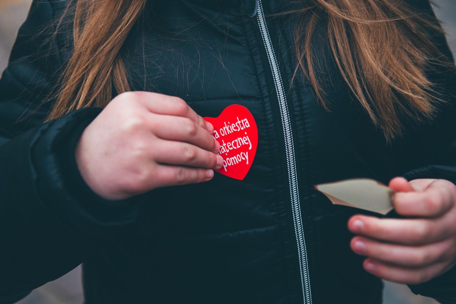 Finał Wielkiej Orkiestry Świątecznej Pomocy w Chełmży, fot. Łukasz Piecyk