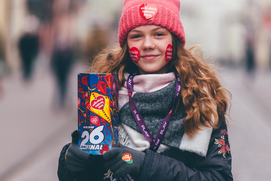 Finał Wielkiej Orkiestry Świątecznej Pomocy w Chełmży, fot. Łukasz Piecyk