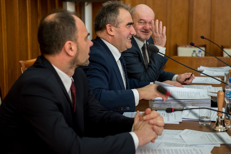 Sesja sejmiku województwa 5 lutego 2018; fot. Łukasz Piecyk dla UMWKP