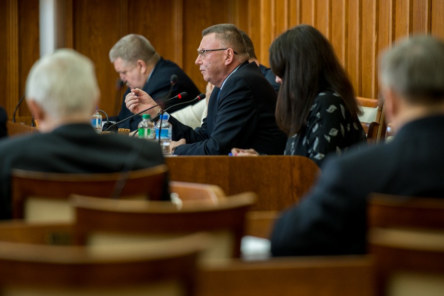 Sesja sejmiku województwa 5 lutego 2018; fot. Łukasz Piecyk dla UMWKP