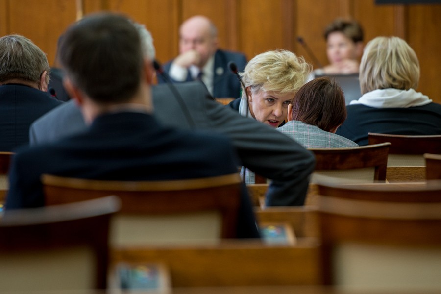 Sesja sejmiku województwa 5 lutego 2018; fot. Łukasz Piecyk dla UMWKP