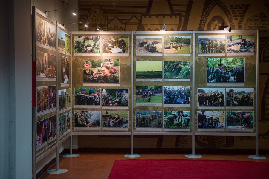 Wystawa „Wojsko na Kujawach i Pomorzu” – uroczysta inauguracja; fot. Łukasz Piecyk dla UMWKP