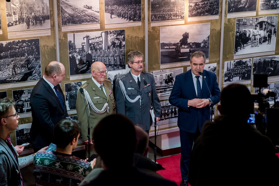 Wystawa „Wojsko na Kujawach i Pomorzu” – uroczysta inauguracja; fot. Łukasz Piecyk dla UMWKP