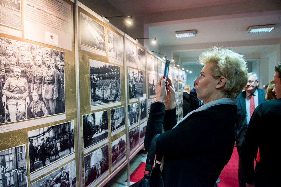 Wystawa „Wojsko na Kujawach i Pomorzu” – uroczysta inauguracja; fot. Łukasz Piecyk dla UMWKP