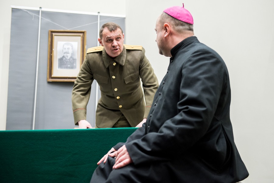 Dni Szelążkowe w Toruniu, inscenizacja teatralna, fot. Łukasz Piecyk dla UMWKP