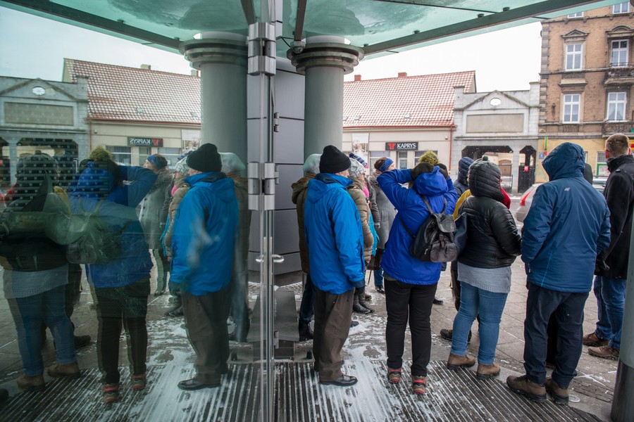 Zwiedzanie centrum Inowrocławia, fot. Łukasz Piecyk