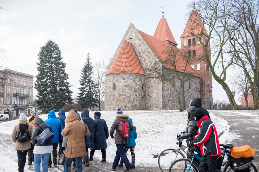 Zwiedzanie centrum Inowrocławia, fot. Łukasz Piecyk