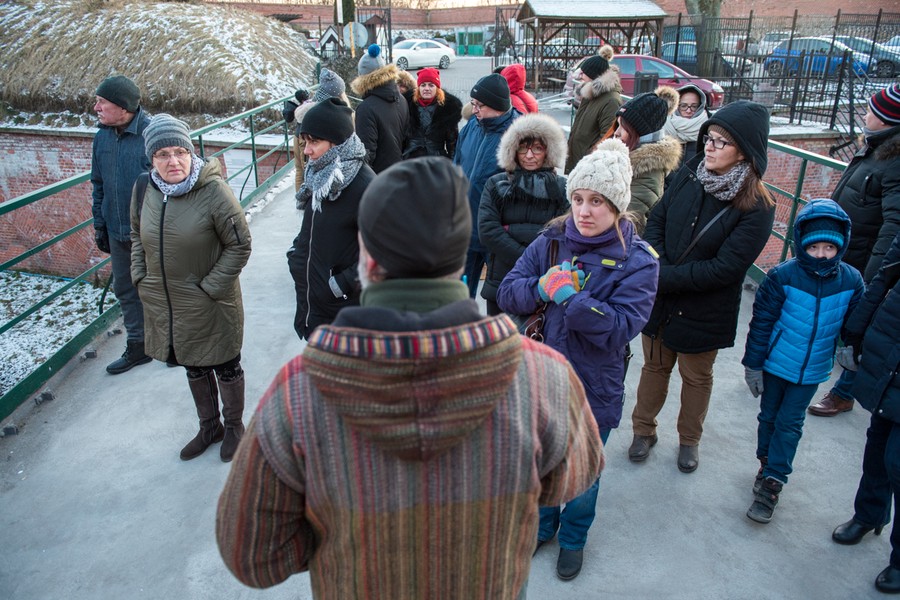 Zwiedzanie Fortu IV w Toruniu, fot. Łukasz Piecyk
