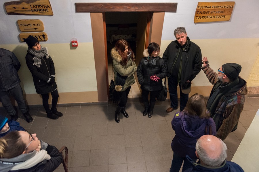 Zwiedzanie Fortu IV w Toruniu, fot. Łukasz Piecyk