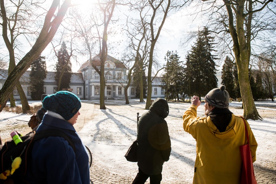 Zwiedzanie Parku Solankowego w Inowrocławiu, fot. Łukasz Piecyk