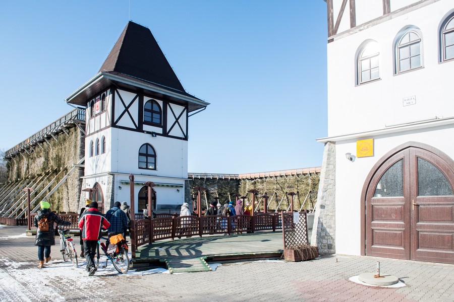 Zwiedzanie Parku Solankowego w Inowrocławiu, fot. Łukasz Piecyk