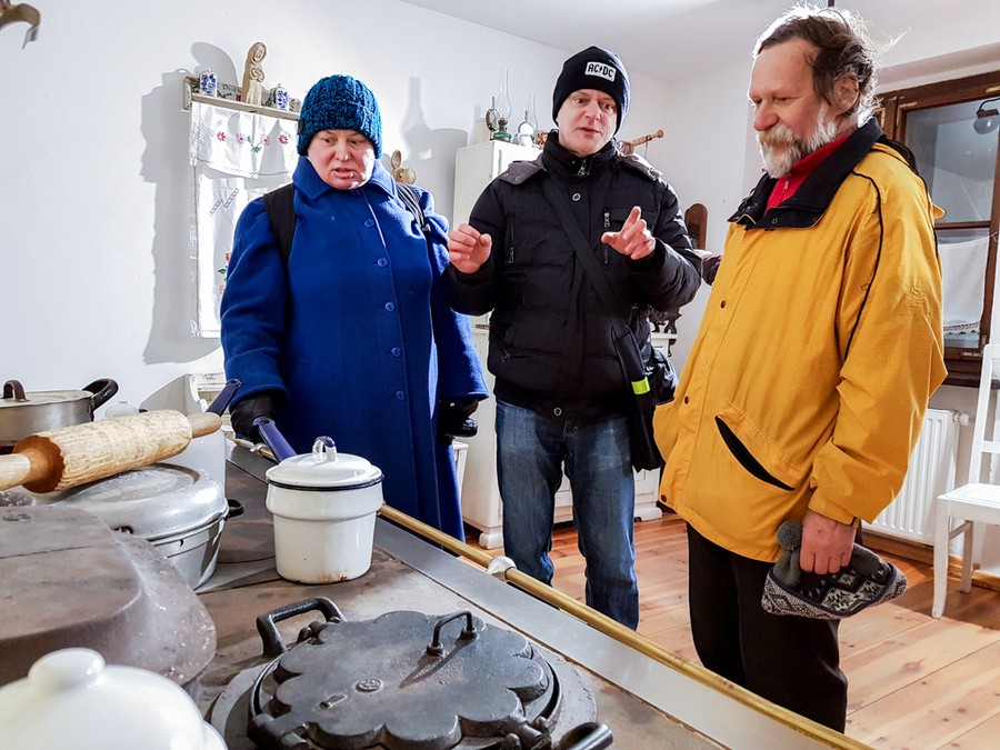 Zwiedzanie Parku Solankowego w Inowrocławiu, fot. Łukasz Piecyk