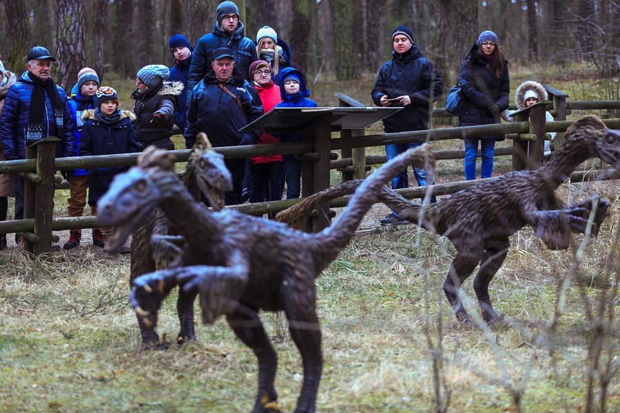 Zwiedzanie JuraParku w Solcu Kujawskim, fot. Filip Kowalkowski