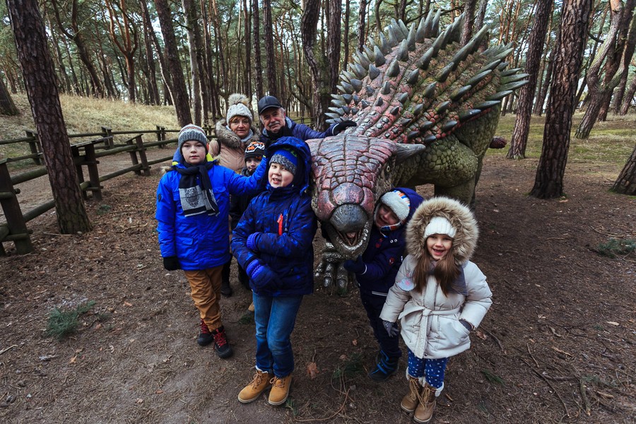 Zwiedzanie JuraParku w Solcu Kujawskim, fot. Filip Kowalkowski