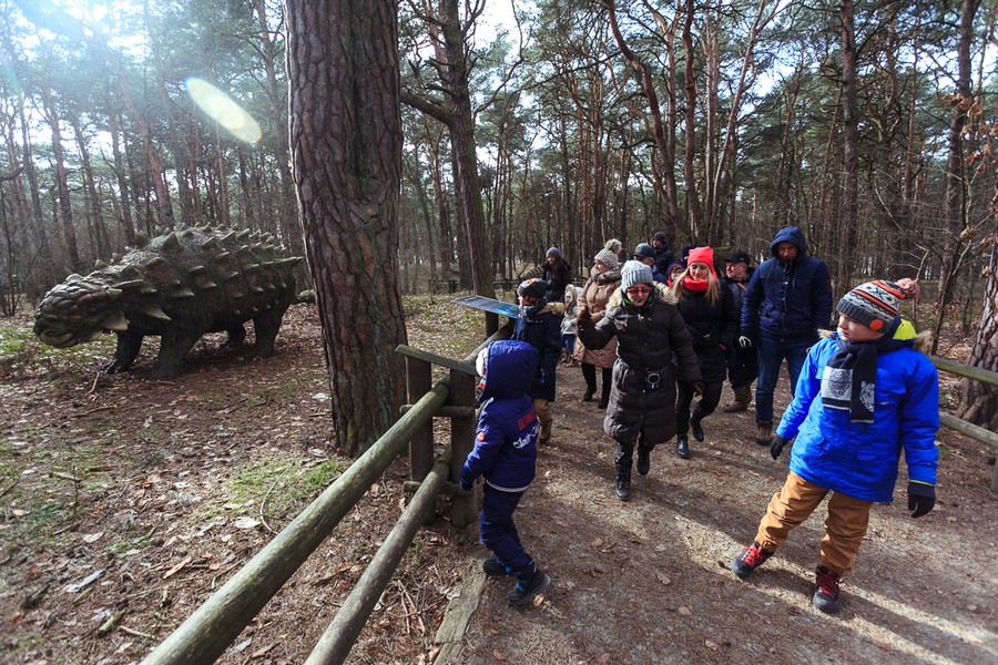Zwiedzanie JuraParku w Solcu Kujawskim, fot. Filip Kowalkowski