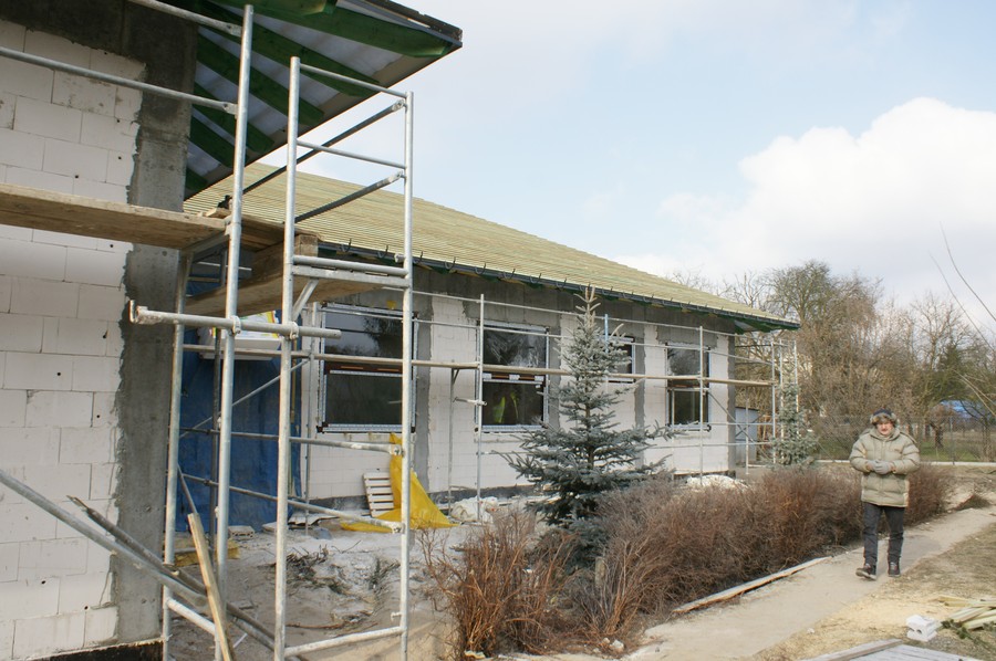 Prace na budowie ośrodka postępują bardzo szybko, fot. UMWKP