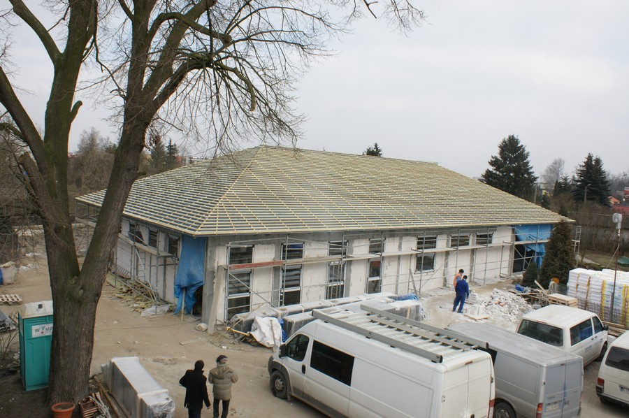 Prace na budowie ośrodka postępują bardzo szybko, fot. UMWKP