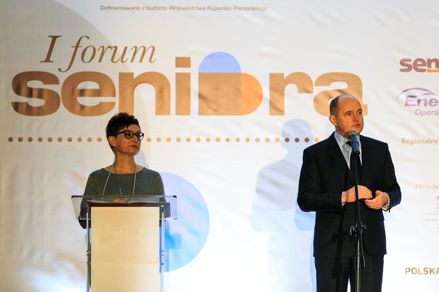 I Forum Seniora w Bydgoskim Centrum Targowo-Wystawienniczym, fot. Filip Kowalkowski