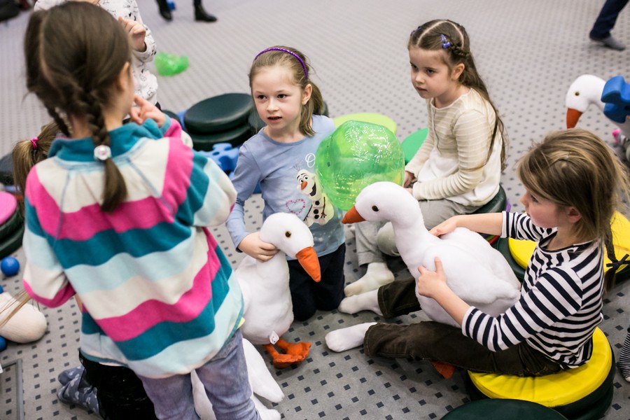Spotkanie z przedszkolakami w Urzędzie Marszałkowskim w przededniu Dnia Kobiet, fot. Andrzej Goiński