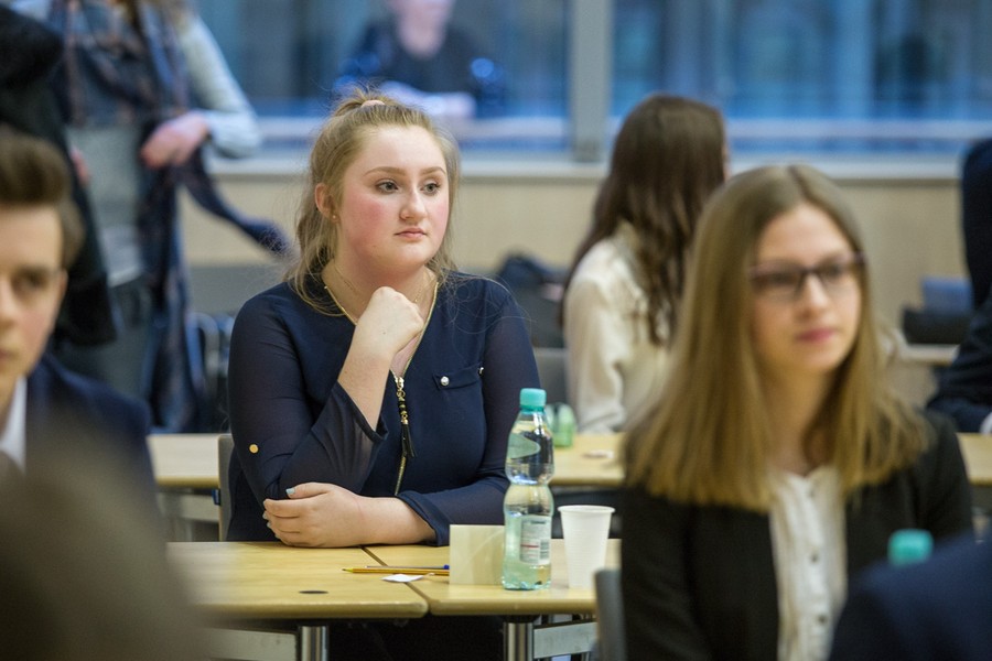 Finał Konkursu Wiedzy o Wielkich Polakach w Urzędzie Marszałkowskim, fot. Szymon Zdziebło/Tarantoga.pl