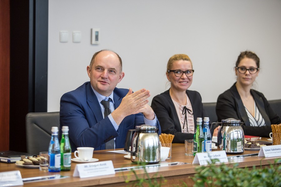 Wizyta delegacji z Indonezji w Urzędzie Marszałkowskim, fot. Szymon Zdziebło/Tarantoga.pl