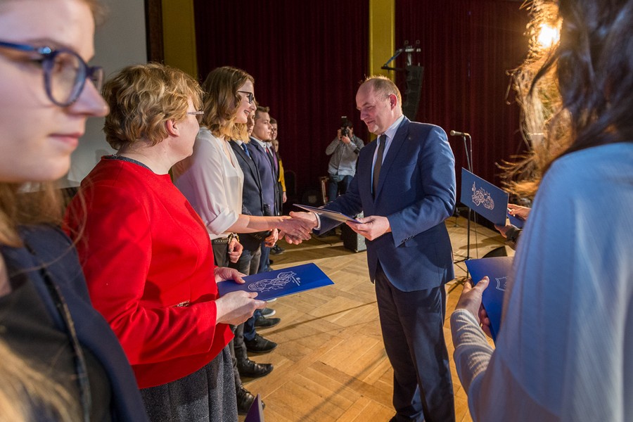 Uroczystości jubileuszowe I LO w Toruniu, fot. Szymon Zdziebło/tarantoga.pl