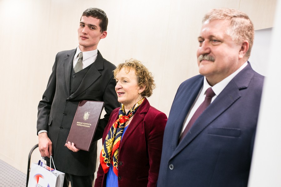 Spotkanie z uczestnikami Turnieju Budowlanego „Złota Kielnia” z naszego województwa, fot. Andrzej Goiński