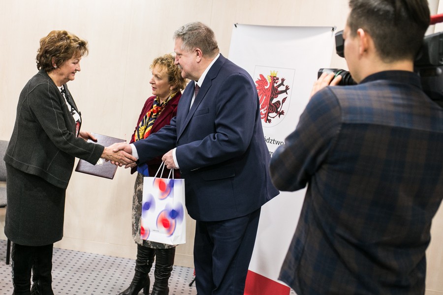 Spotkanie z uczestnikami Turnieju Budowlanego „Złota Kielnia” z naszego województwa, fot. Andrzej Goiński