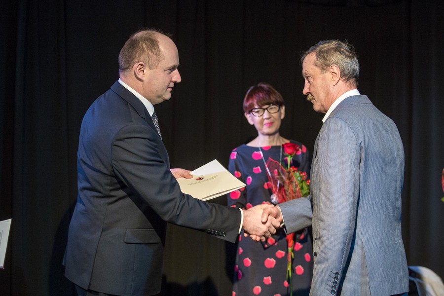 Spotkanie z okazji Międzynarodowego Dnia Teatru, fot. Szymon Zdziebło/Tarantoga.pl